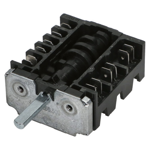 Interruptor De Encendido De Horno Y Placa Eléctrica De 7 Posiciones 16A 250V Con Código Original 46.27266.500 4627266500 Para EGO - MADE IN EU - Garantía De 10 Años - MONTERAL