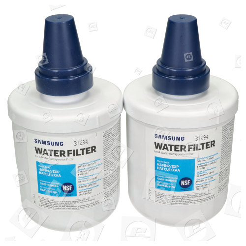 Samsung Fridge Internal HAFIN2P/EXP Ice & Water Filter - Pack Of 2