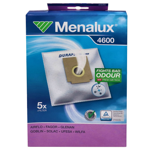 Electrolux Group Synthetische Staubsaugerbeutel (5er Pack) & 1 Motorfilter