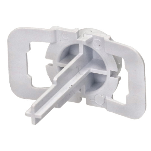 Aspes Start Stop Button Flat Concave - White