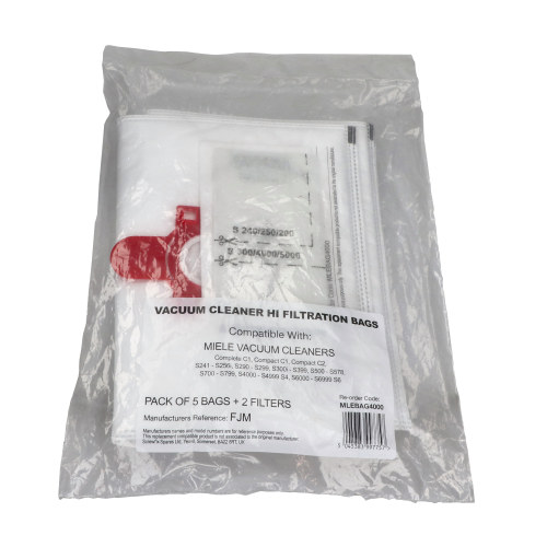 Vacuum Cleaner Compatible FJM Bag