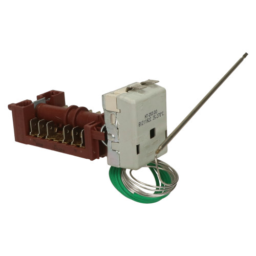 Candy Backofen-Thermostat & Funktionswahlschalter Kpl. : EGO 55. 17959. 010