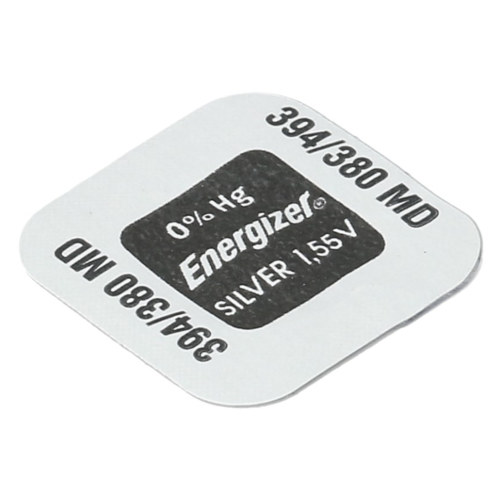 Energizer 394 / 380 1.55V Silver Oxide Button Cell