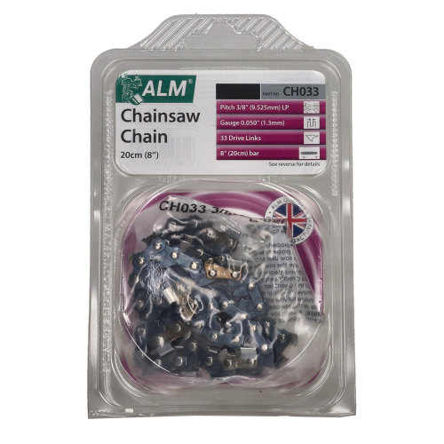 Qualcast Chainsaw CH033 20cm 8" 33 Drive Link Chainsaw Chain
