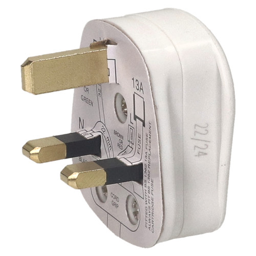 Wellco 3 Pin Plug Socket Child Safety Disc - Pack Of 2
