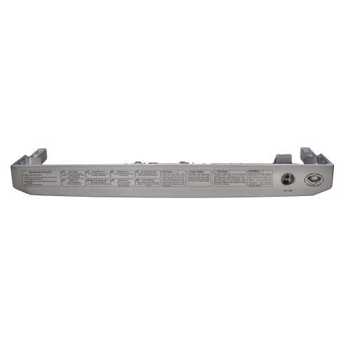 Beko Dishwasher Control Panel Fascia - Silver
