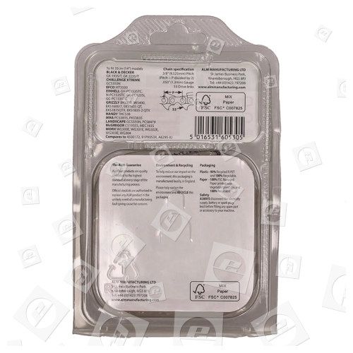 Chainsaw CH053 35cm 14" 53 Drive Link Chainsaw Chain