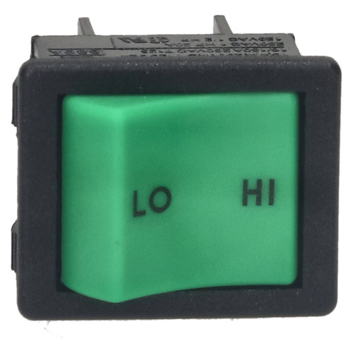 Numatic Rocker Switch (Black/Green)