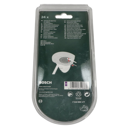 Bosch Qualcast Atco Suffolk Trimmer Plastic Safety Blades - Pack Of 24