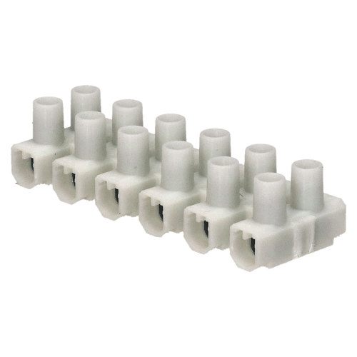 Wellco 15A L&uuml;sterklemmenblock 6-wege