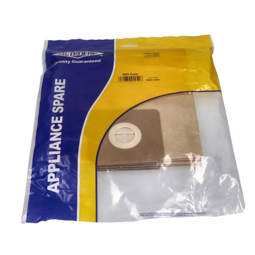 Alfatec BAG205 Compatible Electrolux Vacuum Cleaner E53 Dust Bags - Pack Of 5