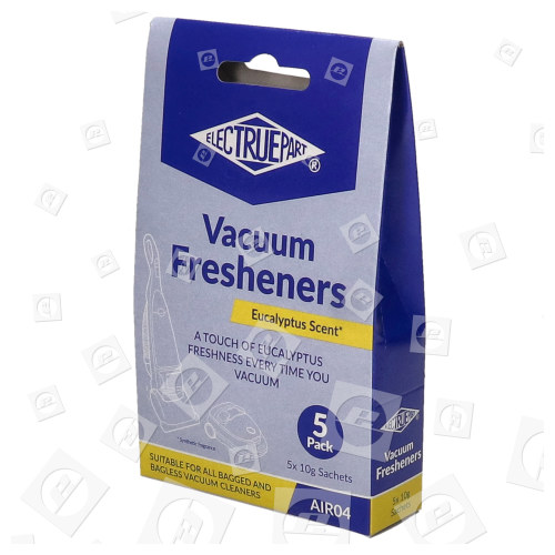 Universal Vacuum Cleaner Air Freshener - Eucalyptus (Pack Of 5)