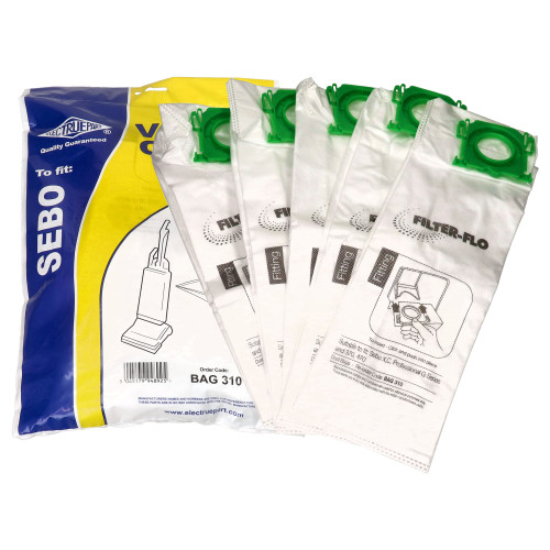 Compatible Sebo 5093ER Synthetic Dust Bags - Pack Of 5