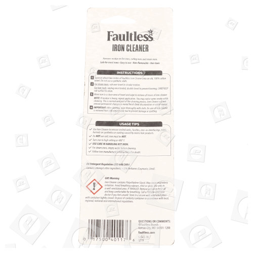 Faultless Hot Steam Iron Cleaner - 28g