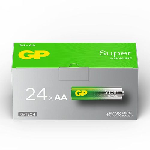 GP Batteries Super Alkaline AA Batteries - Box Of 24