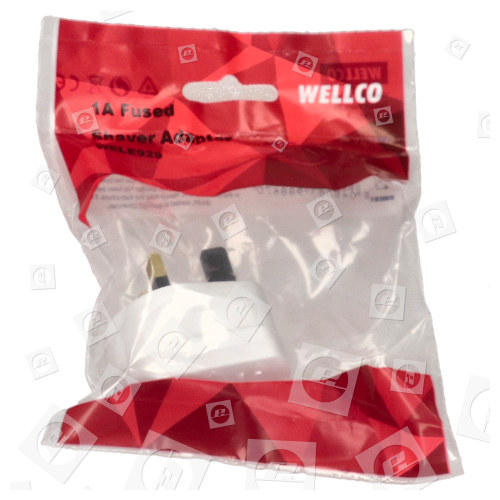 Wellco 1A Fused Shaver Adaptor
