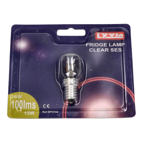 Wellco 15W E14 Fridge SES Incandescent Bulb - Warm White