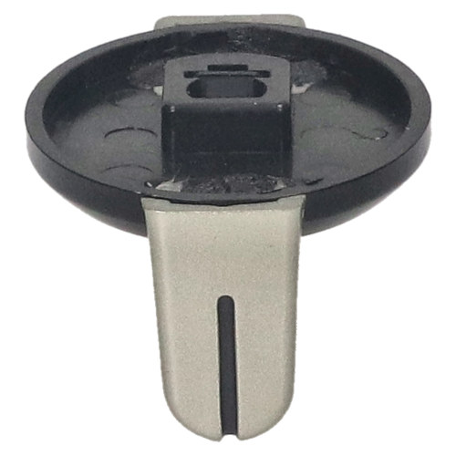 Baumatic Hob Burner Control Knob - Nickel/Black