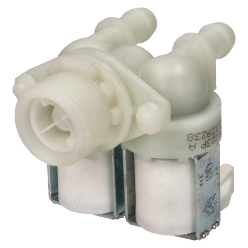 V&aacute;lvula Solenoide Doble De Lavadora - 180&ordm; - Con Conectores De Empuje Protegidos Hoover
