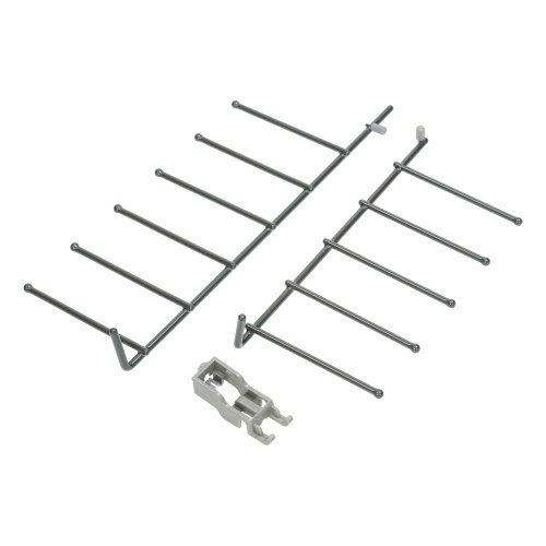 Thermador Dishwasher Flip Tines Line Glasses Upper Basket