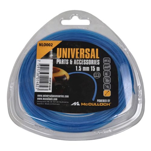 Universal Powered By McCulloch NLO002 Grass Trimmer Nylon Line - 15m