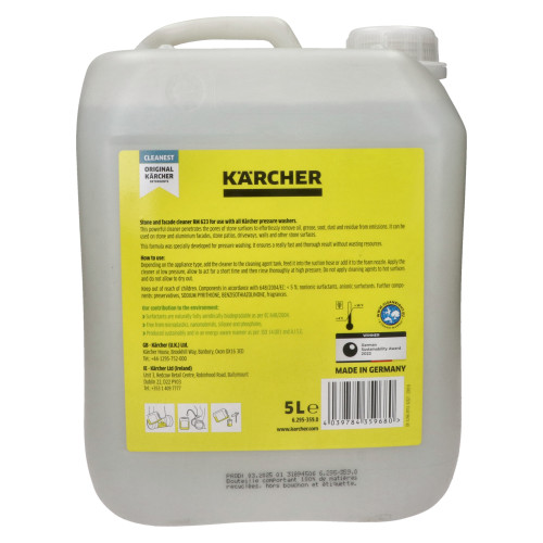 Karcher Pressure Washer Stone & Cladding Cleaner - 5 Litre