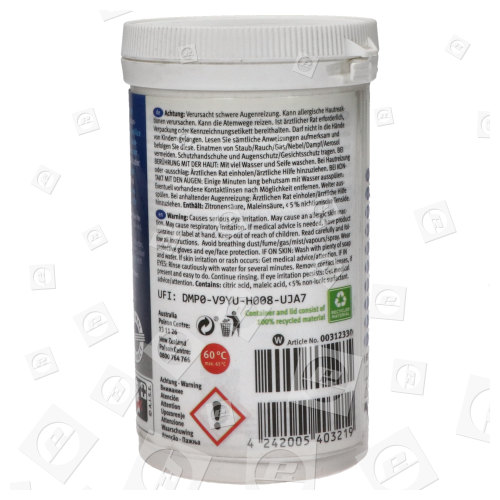 Bosch Neff Siemens Washing Machine/Dishwasher Quick Descaler - 250g