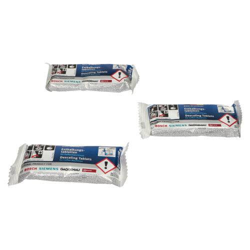 Pastilles Détartrantes Pour Machines À Café Et Bouilloires Électriques ( Paquet De 6 ) Bosch Neff Siemens