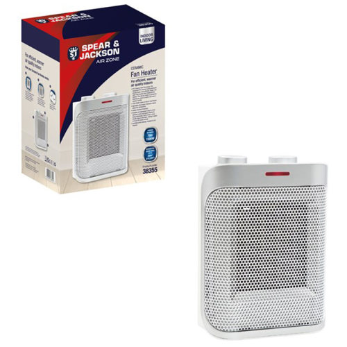 Spear & Jackson 38355 PTC Ceramic Fan Heater