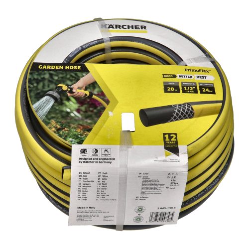 Karcher PrimoFlex&reg; 1/2" Garden Hose &ndash; 20 Metres