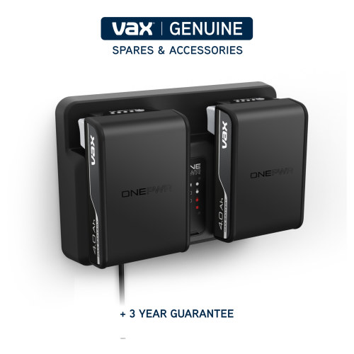 Vax Vacuum Cleaner ONEPWR Dual Bay Battery Charger