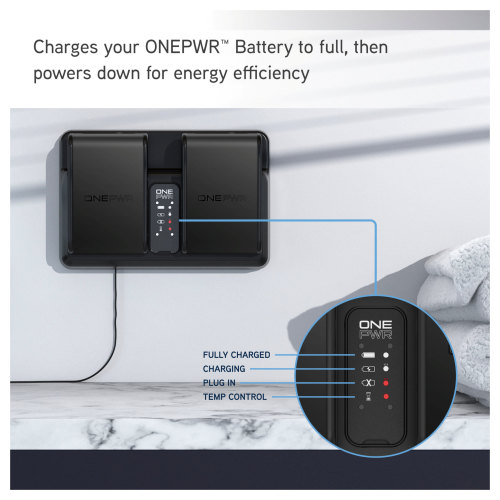 Vax Vacuum Cleaner ONEPWR Dual Bay Battery Charger