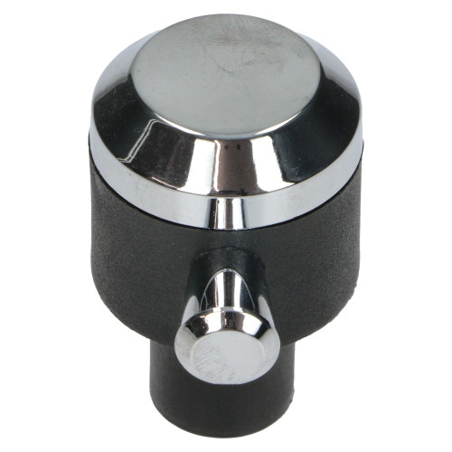 Bouton De R&eacute;glage De Cuisini&egrave;re Four - Noir / Chrom&eacute; - Rangemaster