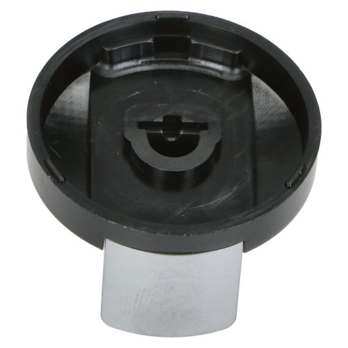 Balay Hob Control Knob - Black & Chrome