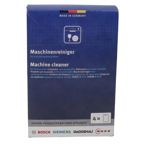 Bosch Dishwasher Cleaner Sachets 4 X 45g