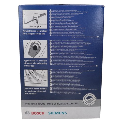 Sacs En Papier Pour Aspirateur Megaair Supertex P (Paquet De 4) Siemens