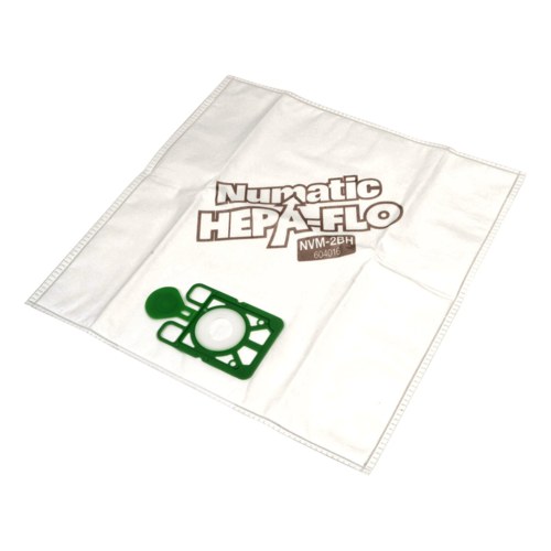 Sacs Aspirateur NVM-2BH Filtre Hepa 3 Couches (Paquet De 10 ) Numatic