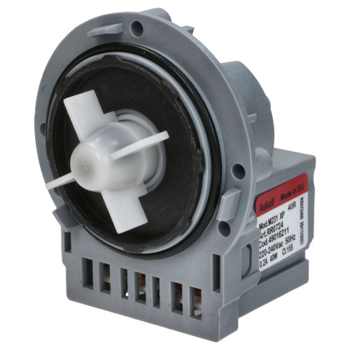 Washing Machine Drain Pump (Round Top Screw On) : Askoll M231 XP (M224 XP)