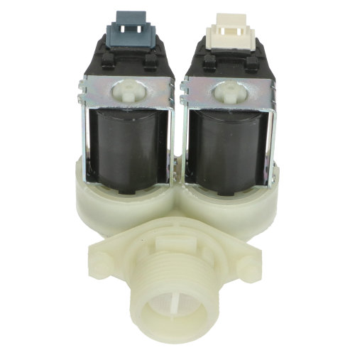Válvula Solenoide Dual De Llenado De Agua Fría De Lavadora - Placas De Conexión De Empuje Protegidas EVO 1072D-01 Candy