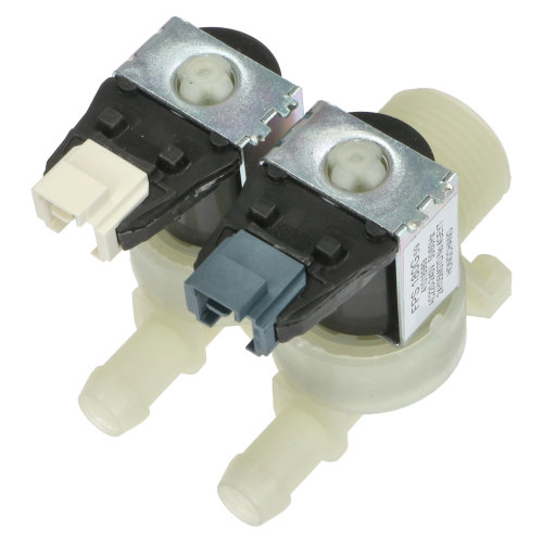 Válvula Solenoide Dual De Llenado De Agua Fría De Lavadora - Placas De Conexión De Empuje Protegidas EVO 1072D-01 Candy