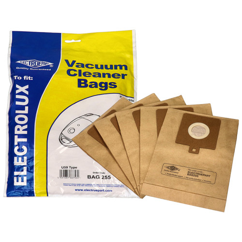 Electrolux Electruepart BAG255 Compatible U59 Vacuum Cleaner Dust Bags - Pack Of 5