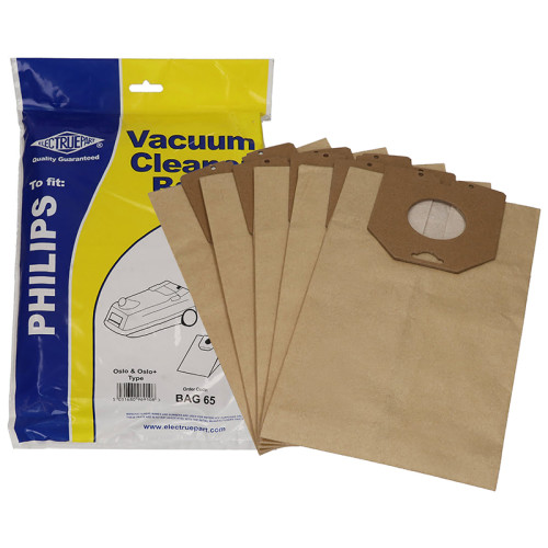 Nilfisk Electruepart BAG65 Philips HR6938 Vacuum Dust Bags - Pack Of 5