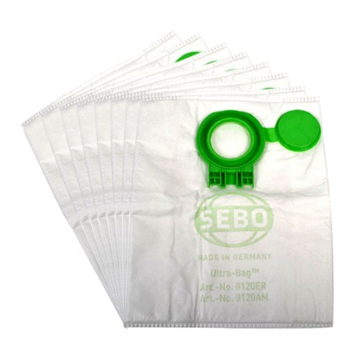 Sebo Vacuum Cleaner Ultra Bags - Box Of 8