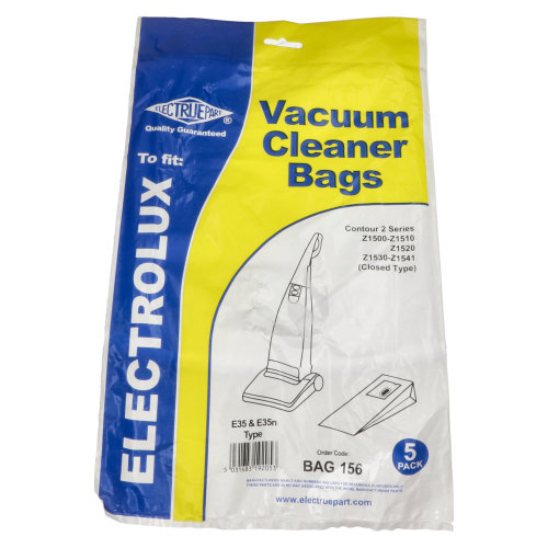 Progress BAG156 Electrolux E35 / E35N Vacuum Dust Bags - Pack Of 5
