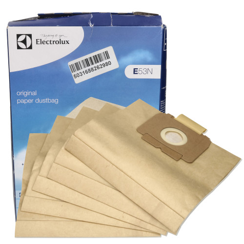 Electrolux Vacuum Cleaner E53N Paper Bag And Filter Pack