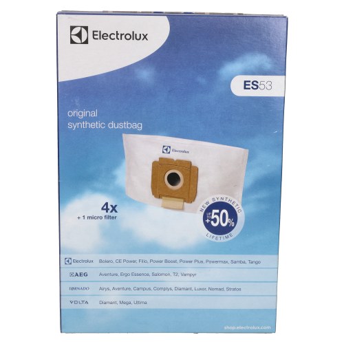 Electrolux ES53 Vacuum Fibre Bags And Filter Pack