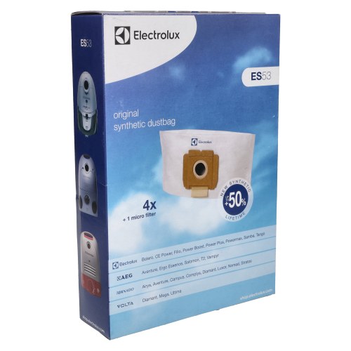Electrolux ES53 Vacuum Fibre Bags And Filter Pack