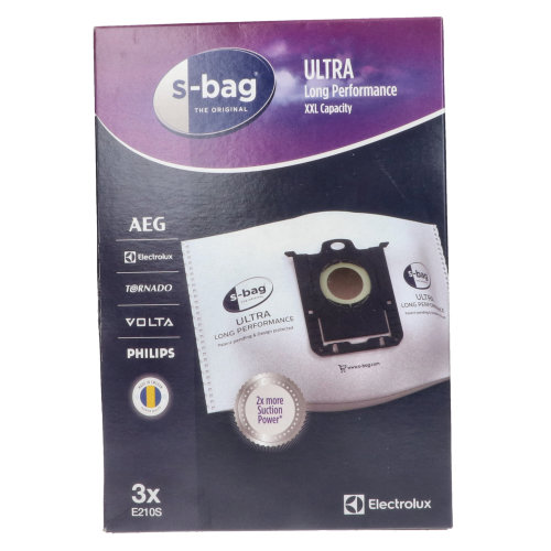 Electrolux Group E210 Vacuum Cleaner Paper Bag - Pack Of 3
