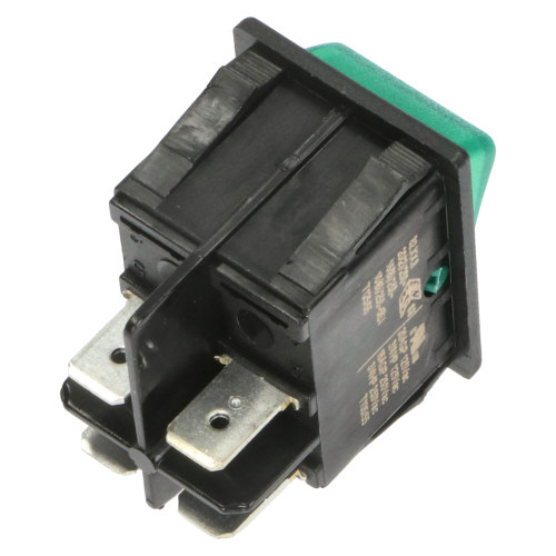 Universal Rocker Switch 20Amp (Green)