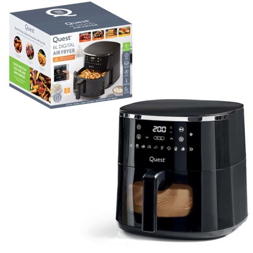 Quest 6L Digital 33860 Air Fryer - 1750W
